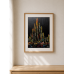 City Fountains. Night – Original Painting of Vinnytsia
